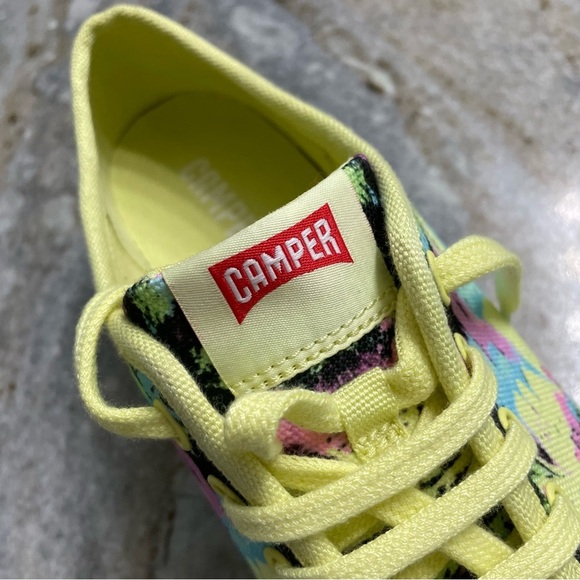 New Camper Brutus Multicolor Canvas Sneakers Size 39 K200576-007 - Picture 10 of 13